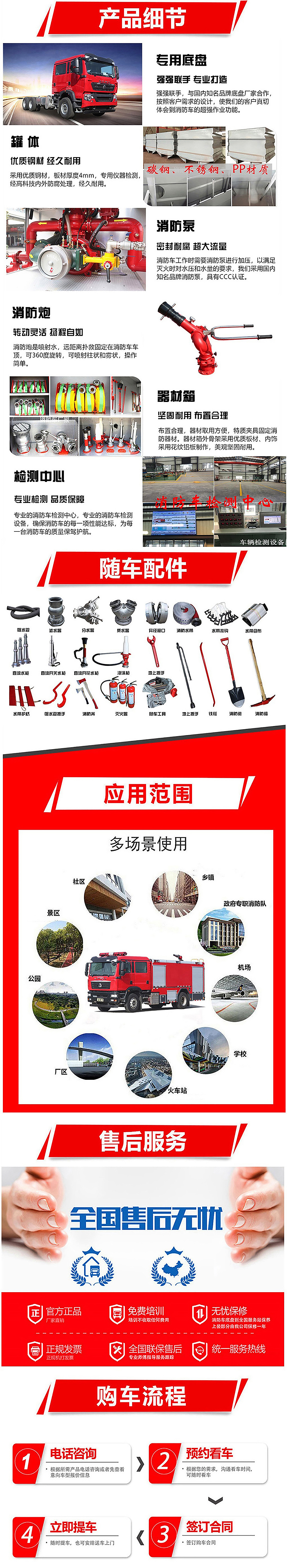 東風華神8噸 泡沫消防車